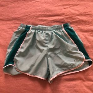 CHAMPION | light blue running shorts